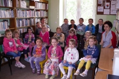 Przedszkolaki w Bibliotece z okazji Tygodnia Bibliotek